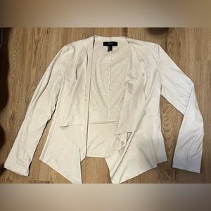 Tan suede jacket